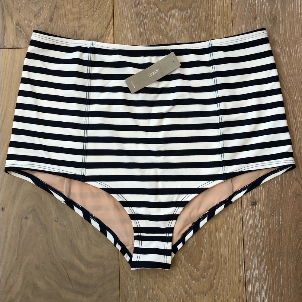 NWT Jcrew High-waisted Bikini Bottom